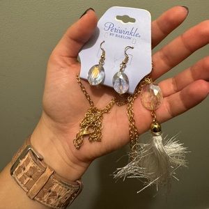 Periwinkle by Barlow Earring and Necklace Set